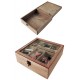 1T. Rustic wooden sewing box