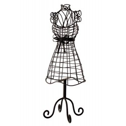 1T. «Mannequin with loop» jewel hanger in aged metal