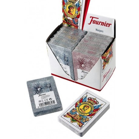 4T. Caja con 12 barajas españolas «Fournier» 5-50