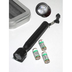 5T. Metallic lantern black. (Batteries not included)