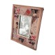 1T. «Girl» Medium wood and fabric photo frames