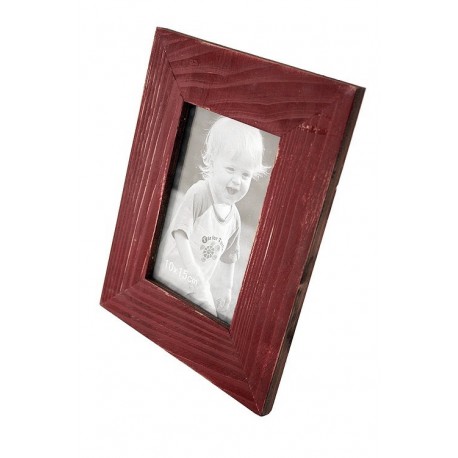 1T. Wood photo frames brown rustic finished