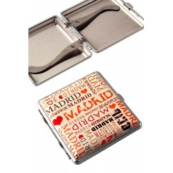 4T. Pitillera «I love Madrid» para 20 cigarros caja individual