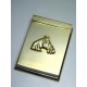 5T. Portanotas Caballo modelo  Hs-01G Dorado