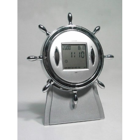 5T. Reloj Mesa con Termometro/Calendario modelo  8951 (No Incluye Pilas)