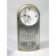 5T. Reloj Mesa modelo  P03 Dorado (No Incluye Pilas)