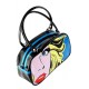 5T. Neceser/bolso negro/azul «Rostro femenino»