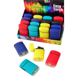 3T. Display 20  Lighters turbo jet «Easy Torch» assorted colours