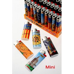 4T. Display with 50 lighters BIC Mini «Levante» assorted