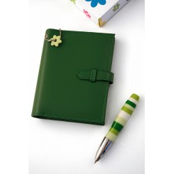 1T. Set Pen/Appointment Book Simile Skin Green