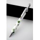 5T. Green Polka-Dot White Pen
