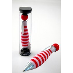 5T. Red Pen Form With Transparent Case