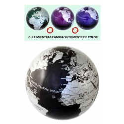 1T. Black world Ball Swivel with Light