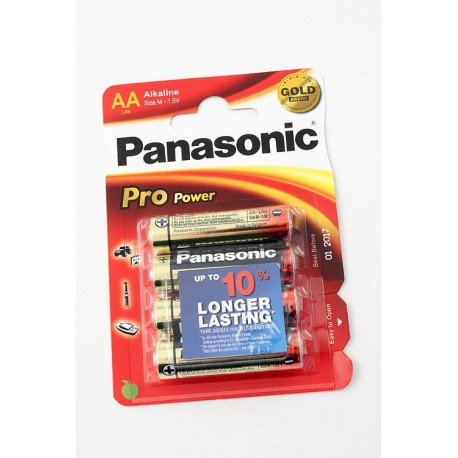 3T. Blister with 4 alkaline batteries Lr6 ProPower «Panasonic» AA