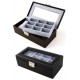 1T. Jeweler to Cuff Links simile suede blue. 2 levels (19 holes)