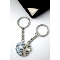 1T. Doble Llavero Metal  Símbolo