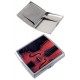 1T. Pitillera metal diseño «Violín» para 20 cigarrillos