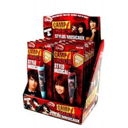 5T. Display With 12 Musical Pen Camp Rock 40665972