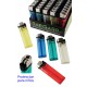 4T. Expositor con 50 encendedores «TG Tar Gard» modelo Vs1 transparentes
