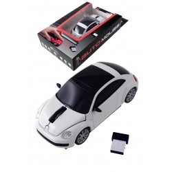 5T. White Bluetooth mouse «Volkswagen» new beetle