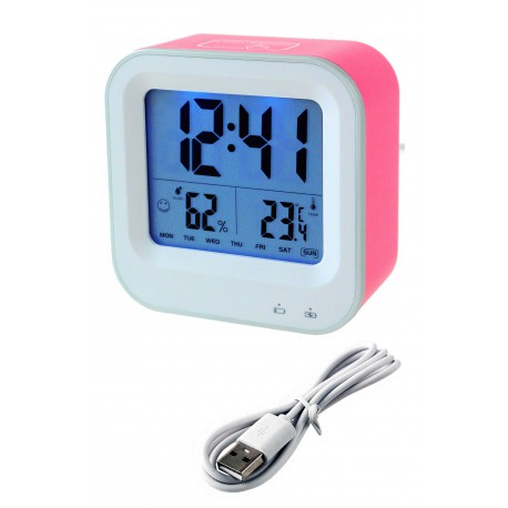 1T. Pink alarm clock