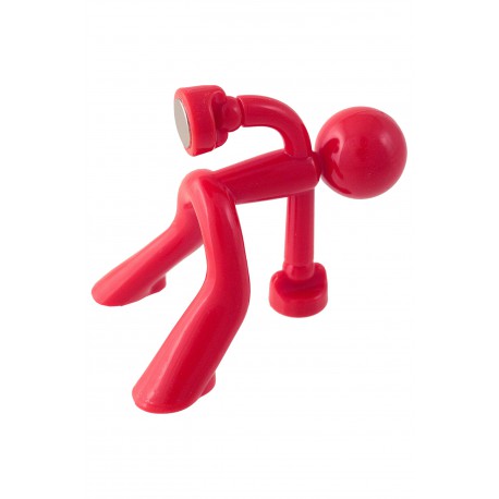 1T. Magnetic red figure for keyrings or notes