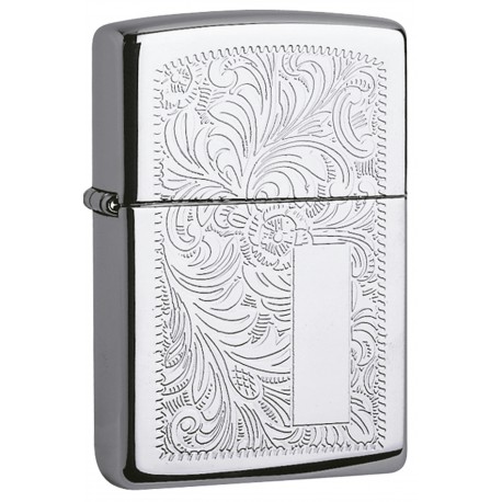 3T. Zippo Chrome Venetian Lighter Mod. 352