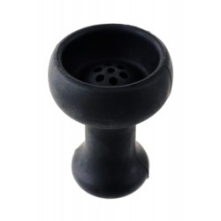 5T. Black antiskid acrylic bowl for shisha