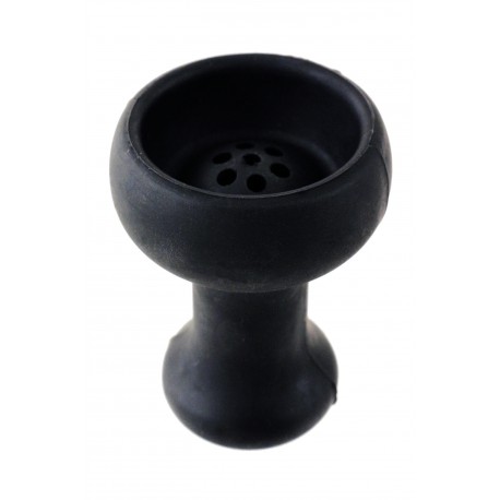 5T. Black antiskid acrylic bowl for shisha