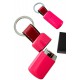 1T. Keyring/piezo lighter fuchsia «TG»