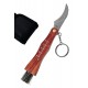 1T. Knife for mushrooms with textile cover.