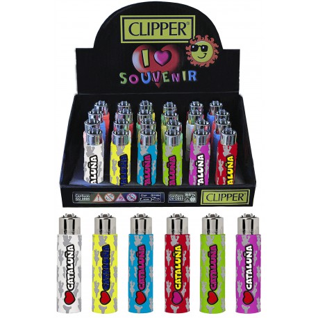 4T. Display with 24 Clipper covers «CATALUÑA»