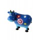 1T. Blue cow money box