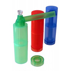 4T. Set of 3 bong in assorted colours (blue, green and red)