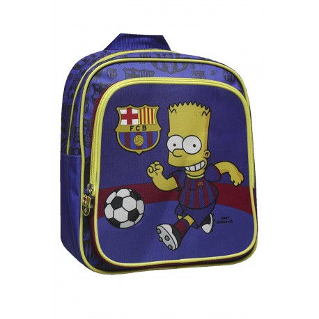 3T. Mochila 30 cm «FC Barcelona» Simpsons