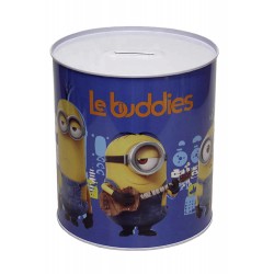 3T. cylindrical piggybank 13.5 x 15 cm. «Minions»