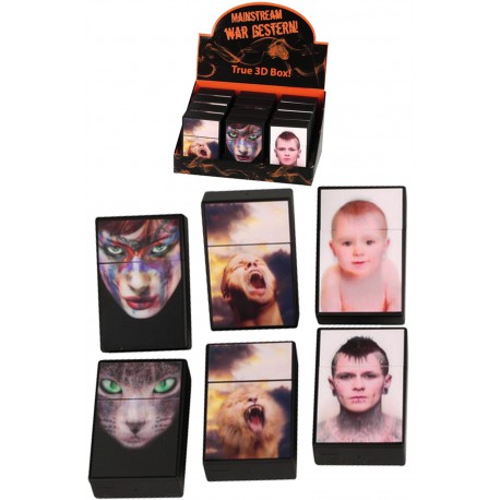 4T. Display with 12 cigarette box «Morph» assorted