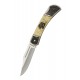3T. 7,5 cm Navaja «JABALI» con mango de zamak y ABS y virola de zamak