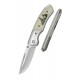 3T. 8 cm Navaja «PERDIZ» de luxe con mango  aluminio ABS y virola aluminio