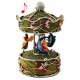 5T. Carrusel «Tiovivo» Hadas. Figura decorativa con música y movimiento