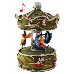 5T. Fairies carousel. Decorative figure with music and movement