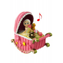 5T. Caballito musical «bebé» rosa