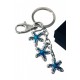 1T. Metallic keychain stars with origin case