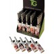 1T. Display with 25 multipurpose piezo lighters «TG» «CAT&DOG»