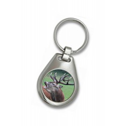 3T. Metal key ring «DEER BELLOW» with gift box