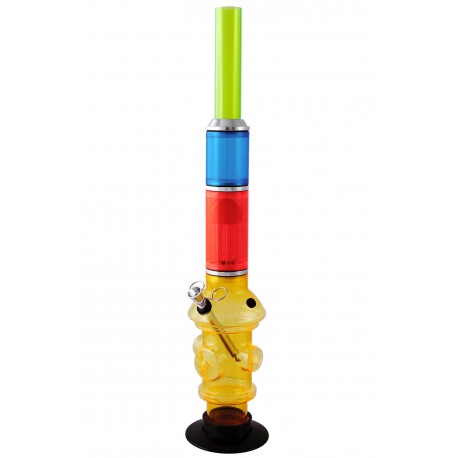 4T. Ø10 cm. Acrylic bong 4 colours