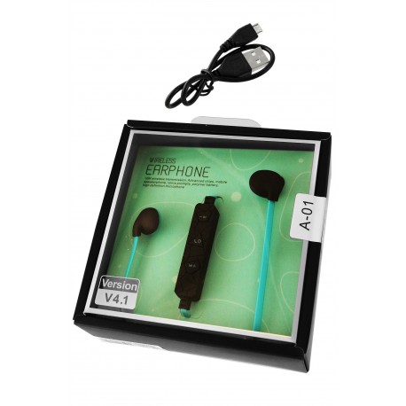 1T. Auriculares inalámbricos azules
