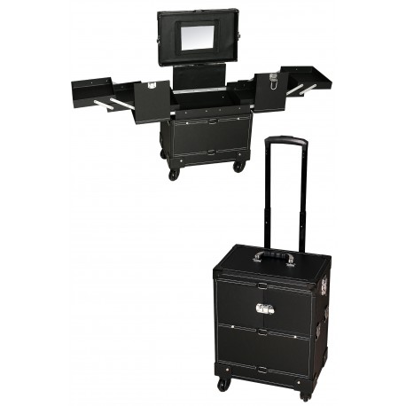 5T. Trolley transformable portatodo in black