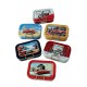 1T. Bag with 12 «US vintage» metal boxes with articulated closure. 6 assorted decorations.