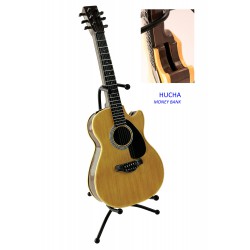 5T. Money bank «Acoustic guitar» decorative miniature in resin.